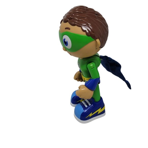 10" Super Why High Flying Whyatt Lights Up Talks Action Figure Rare Works! Toy - Picture 5 of 8